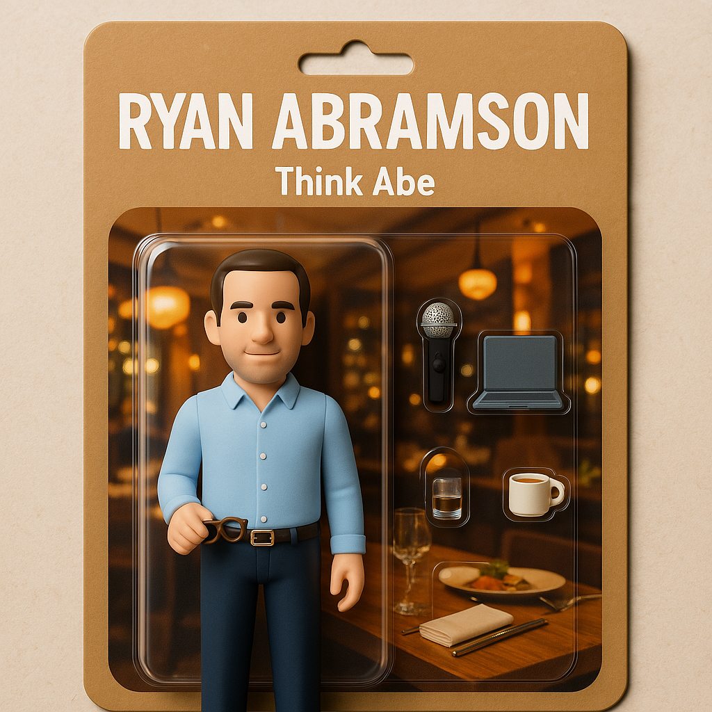 Ryan Abramson action figure in packaging